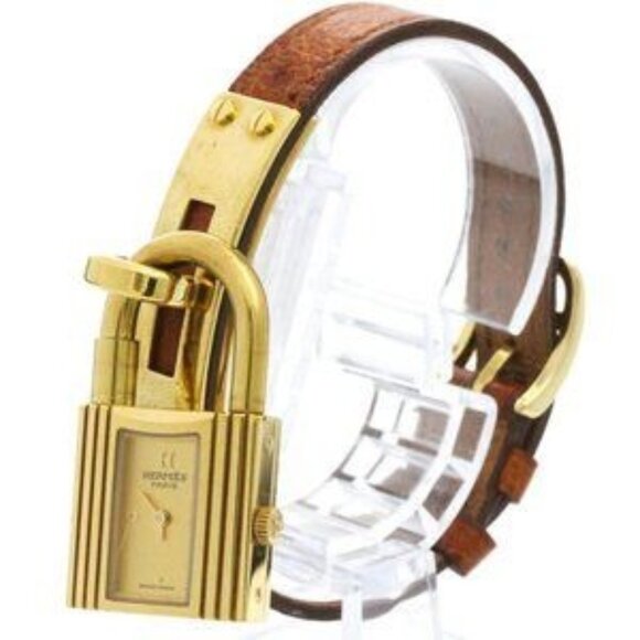 Hermes | Accessories | Hermes Kelly Watch Gold Plated 